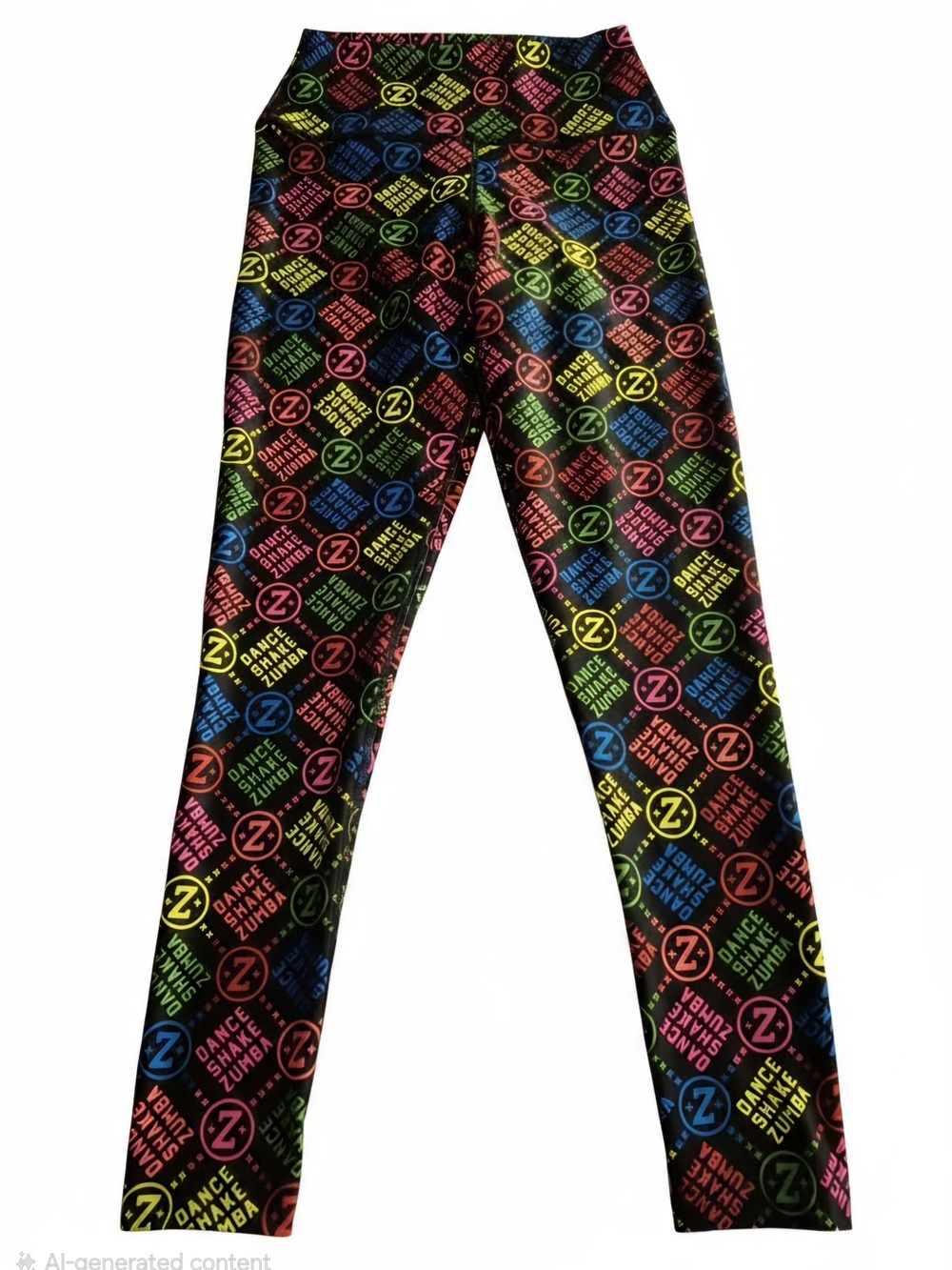Zumba Z High Waisted Ankle Leggings Size Small